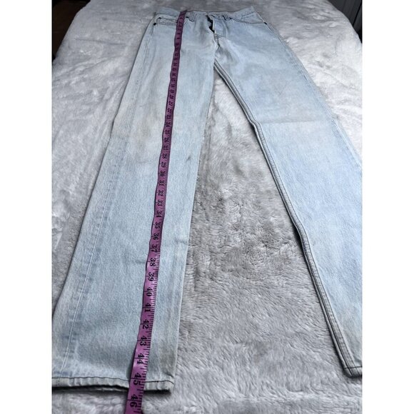 Levi’s vintage button fly made in USA jeans mens size 28x36 - Picture 8 of 9